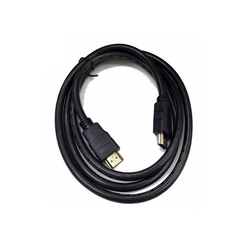  Dây Cáp Hdmi Dai 1.5m Tròn Đen - Dây cáp kết nối cổng HDMI 2 đầu tốt chống nhiễu xịn chất luong cao - AT 