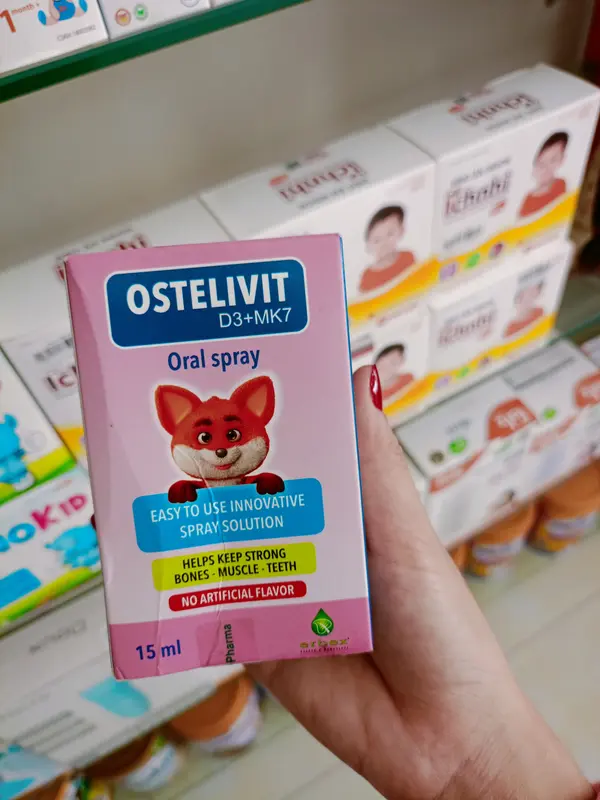 D3 + MK7 OSTELIVIT hỗ trợ tăng chiều cao (dạng xịt) 4