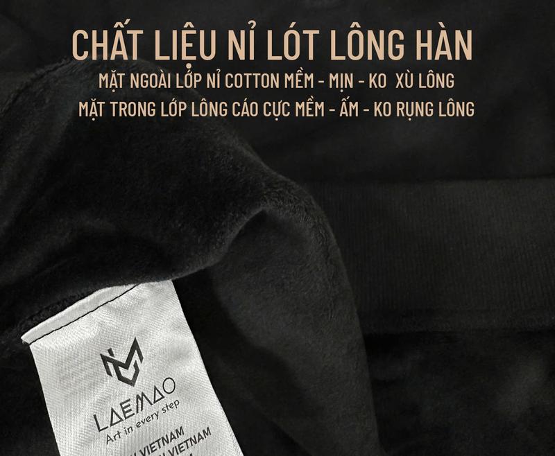 Product Introduction of SET nỉ Sweater LAEMAO tay dài họa tiết TSUNAMI 2