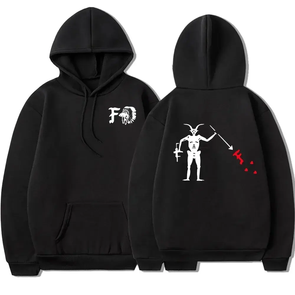 Gbrs Forward Observations Group Hoodie Punk Skeleton Hoodies Gothic Clothes Men Women Fashion Vintage Graphic Hooded
