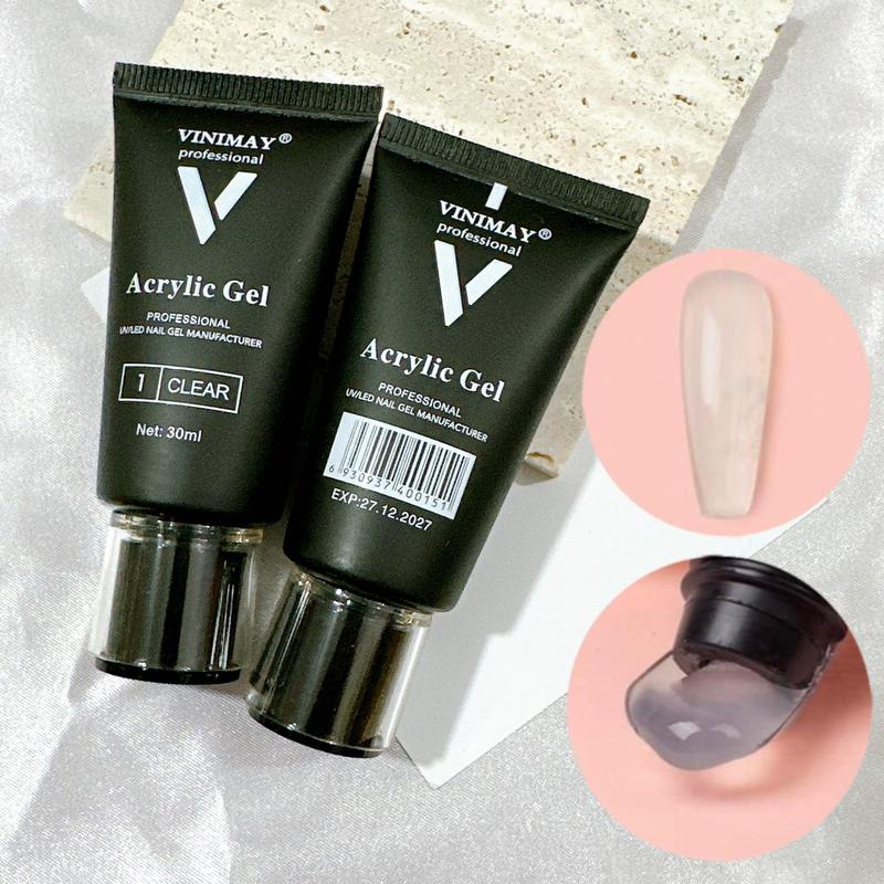  Gel Gôm Vinimay Màu Clear 30g gel đắp móng chuyên dụng chính hãng 