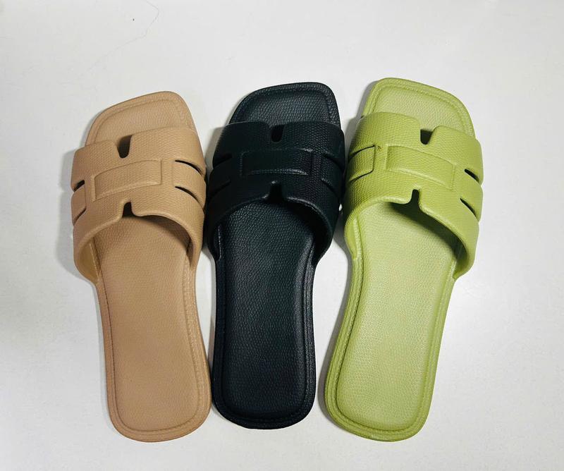 Combo 3 đôi dép nhựa đúc Duwa, quay hình chữ H, siêu bền, siêu nhẹ,  chống trơn trượt, có size từ 36 đến 40 DéP GiàY Nữ