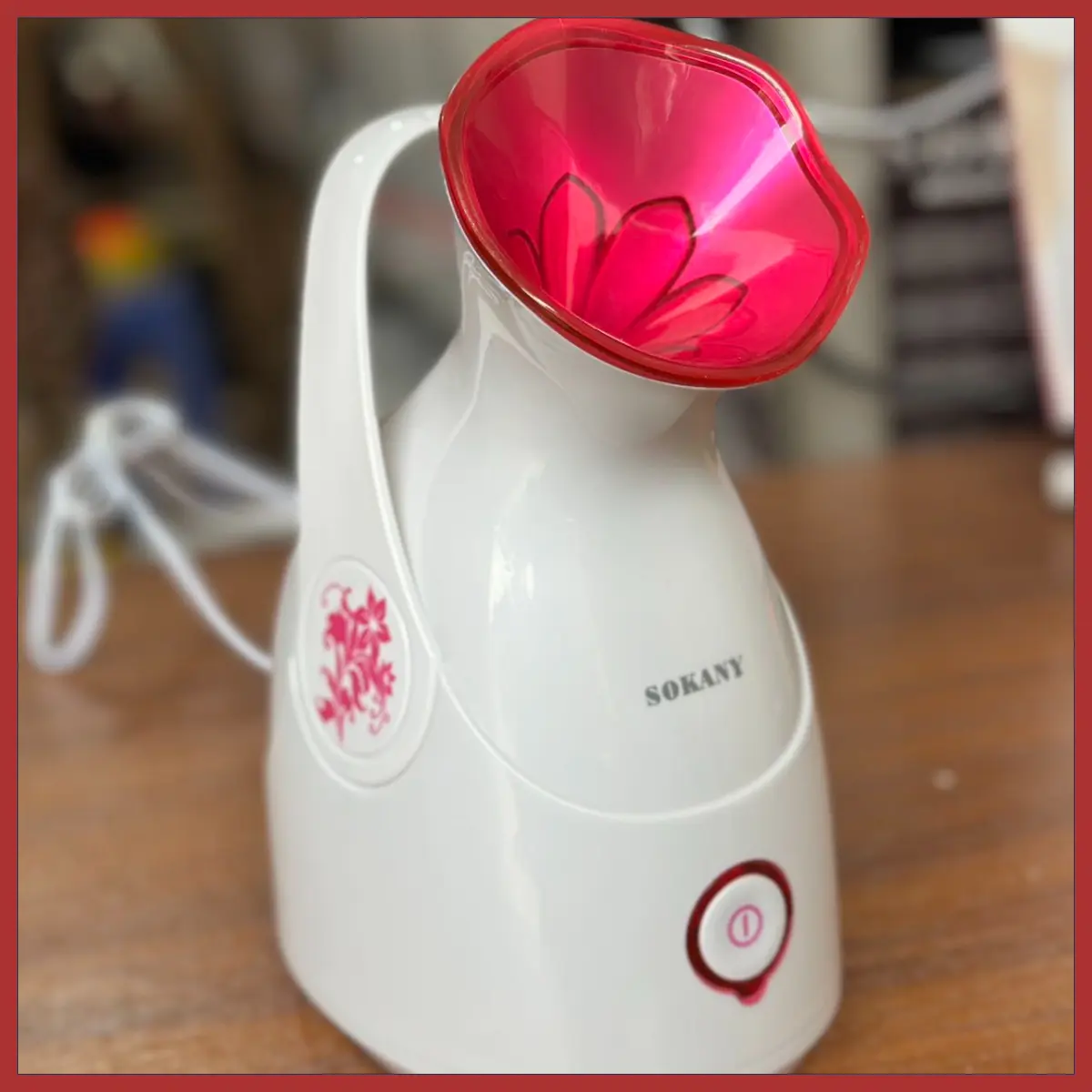 Máy Xông Hơi sokany-618 Se Khít Lỗ Chân Lông, Dưỡng Ẩm Dưỡng Trắng