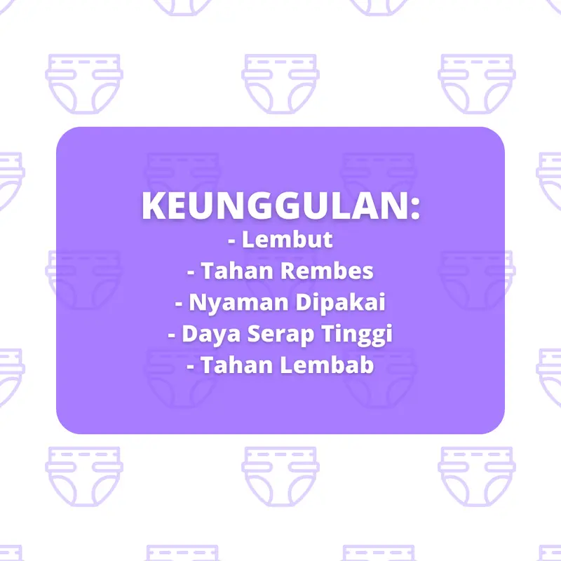 [Juragan Popok] [50 PCS] BABY DIAPERS/PEMPERS HANUKA PANTS 2