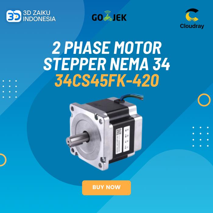 Promo Original Cloudray 2 Phase Motor Stepper NEMA 34 34CS45FK-420 ...