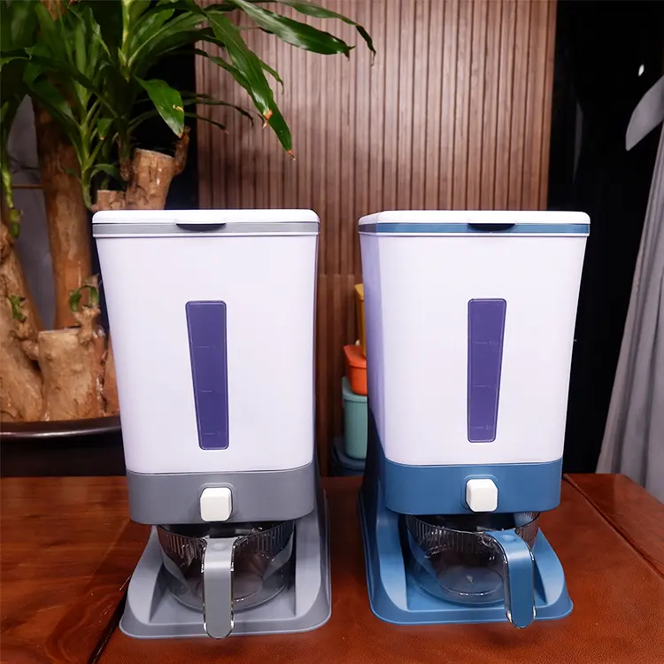 Thùng Đựng Gạo Thông Minh Hàng Cao Cấp Dung Tích 12L - Thùng Đựng Gạo 12Kg Công Nghệ Nhật Bản- Khử Ẩm Siêu Tốt - Chống Côn Trùng 4