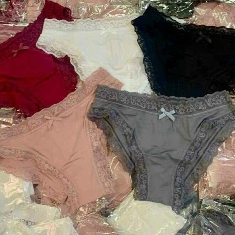 Sét 5 Quần lót Nữ hàng hiệu su pha ren Vic Women