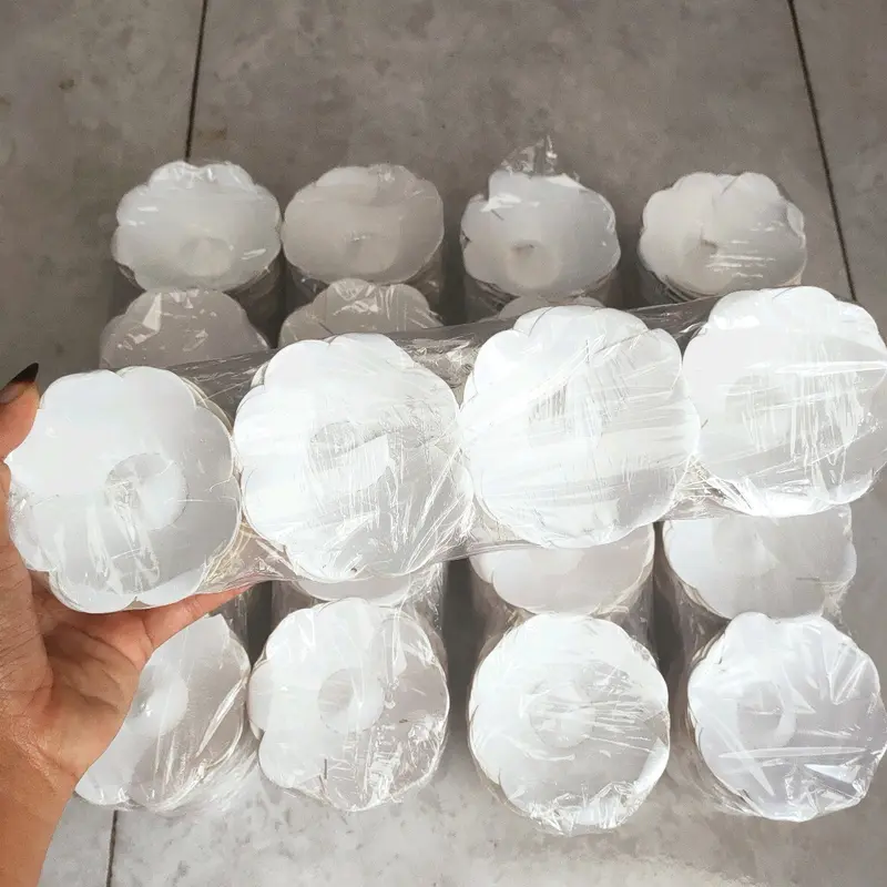 3 pack sudi putih. dapat 600 pcs sudi bikang klepon tatakan kue Sekali pakai 0