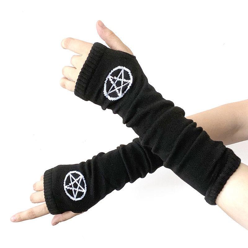 Product Introduction of Hot Selling Sleeve Set Cross Moon Decoration Sleeve Set Pentagram Star Cross-border Hot Selling Arm Set Y2k Style 22