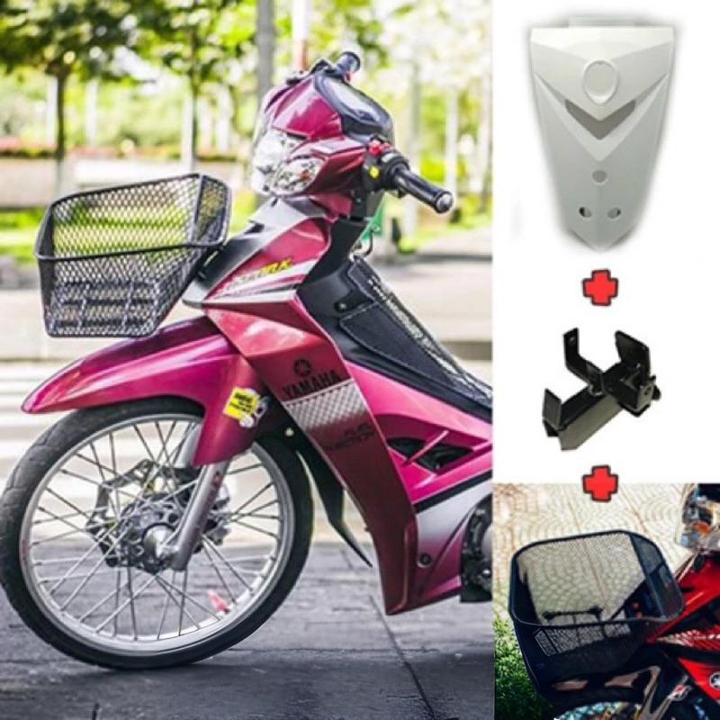 Rổ Spark lưới + pát rổ + mặt nạ (Combo 3 món cho xe Sirius) 2