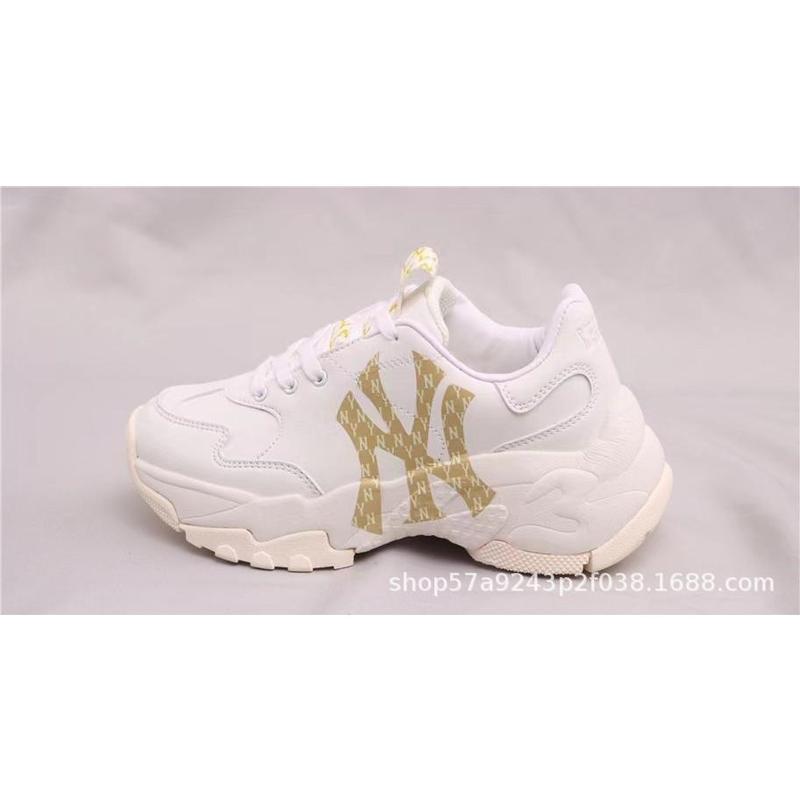 Dad Shoes MLB, Putian Nguyên Bản Thuần Khiết, Tăng Chiều Cao 6cm, Đế Dày, NY Big Logo Yankees, Giày Cao Cấp, Dễ Phối Đồ, Unisex 8