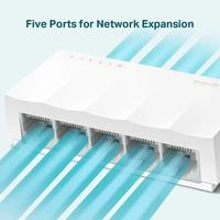 Gambar TP-LINK LS1005 5-Port 10/100Mbps Desktop Switch Paket Bundling 2-20PCS - LS1005 2PCS dari Multi Komputer Kota Administrasi Jakarta Barat 3 Tokopedia