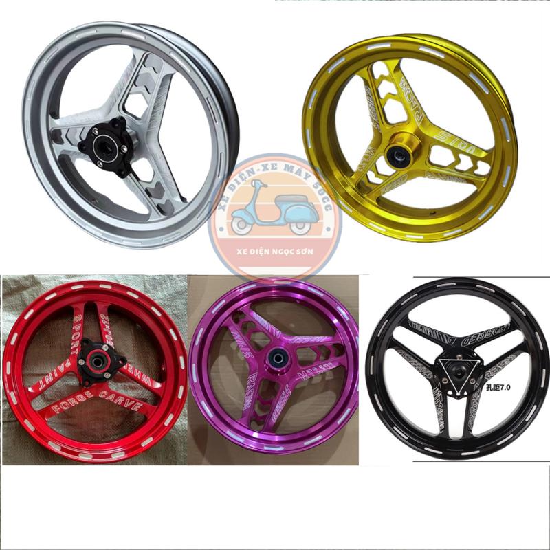 Vành CNC 10-12 inch Bánh xe Nhôm phay nguyên khối, chi tiết sắc nét màu sắc bắt…