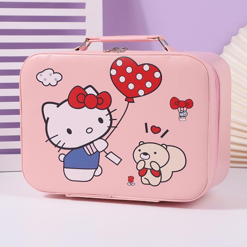 Product Introduction of Túi Đựng Mỹ Phẩm Sanrio Hoạt Hình, Cầm Tay, Dung Tích Lớn, Hộp Đựng Đồ Trang Điểm Cầm Tay, Quà Tặng Cầm Tay, Lưu Trữ Goka, Clow M Bag Nam 11