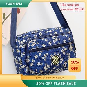 Beg Bahu Nilon, untuk Wanita pada Musim Panas, Gaya Kasual, Bahu Tunggal, Beg Mommy, Sesuai untuk Wanita Pertengahan Umur, Beg Selempang, Sesuai untuk Pasar Malam Bags Crossbody crossbody  bag beg  jalan kalsom mini  tahan puffer  bag beg  grab nak  beli