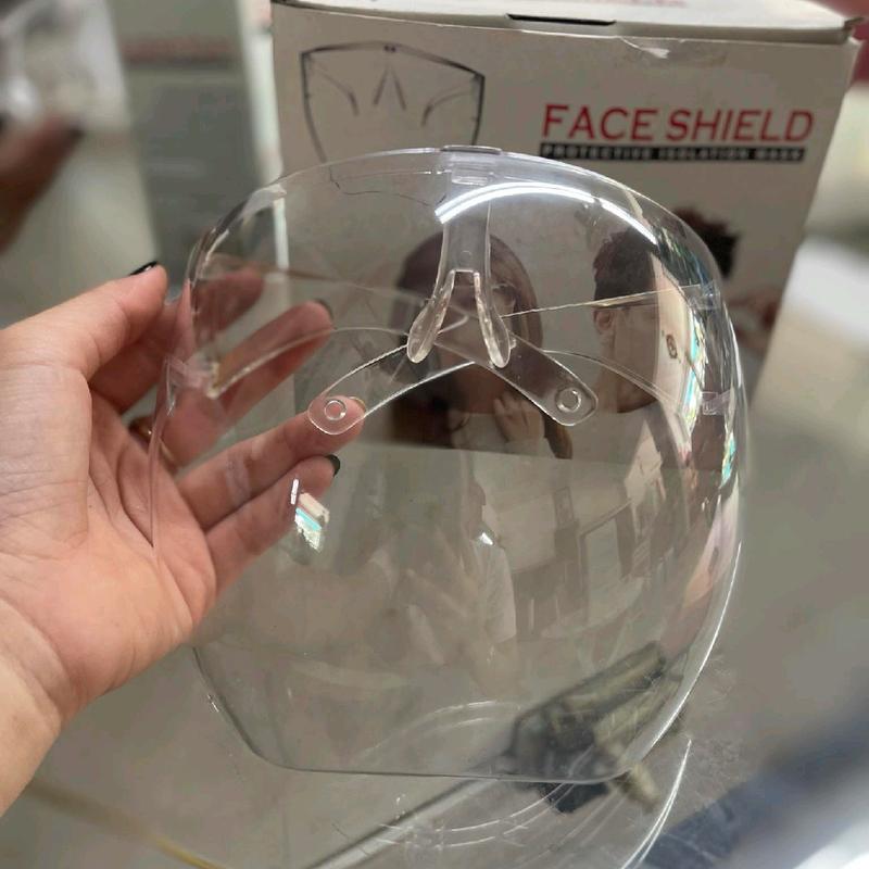 Kính bảo vệ chống giọt bắn Face Shield Kints bảo hộ trong suốt an toàn không mờ hàng chính hãng 4