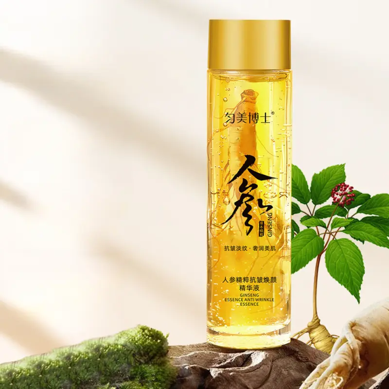 Tinh Dầu Nhân Sâm, Tinh Chất Dưỡng Ẩm, Đường Nét Nhẹ, Chống Nhăn, Nước, Dưỡng Ẩm, Làm Mới, Không Nhờn 4