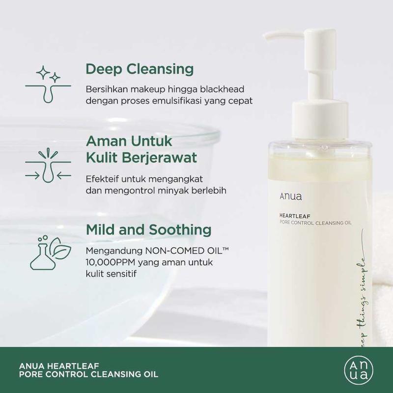 ANUA Heartleaf Pore Control Cleansing Oil 200mlCrystal clear and translucentantioxidant 2