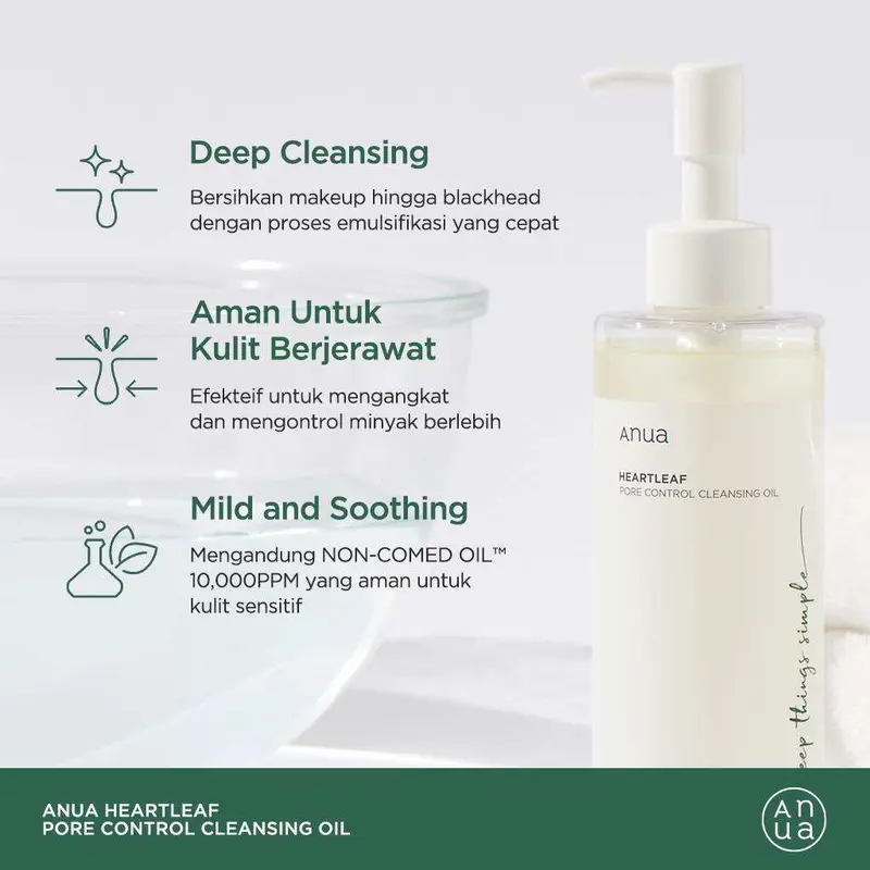 ANUA Heartleaf Pore Control Cleansing Oil 200mlCrystal clear and translucentantioxidant 2