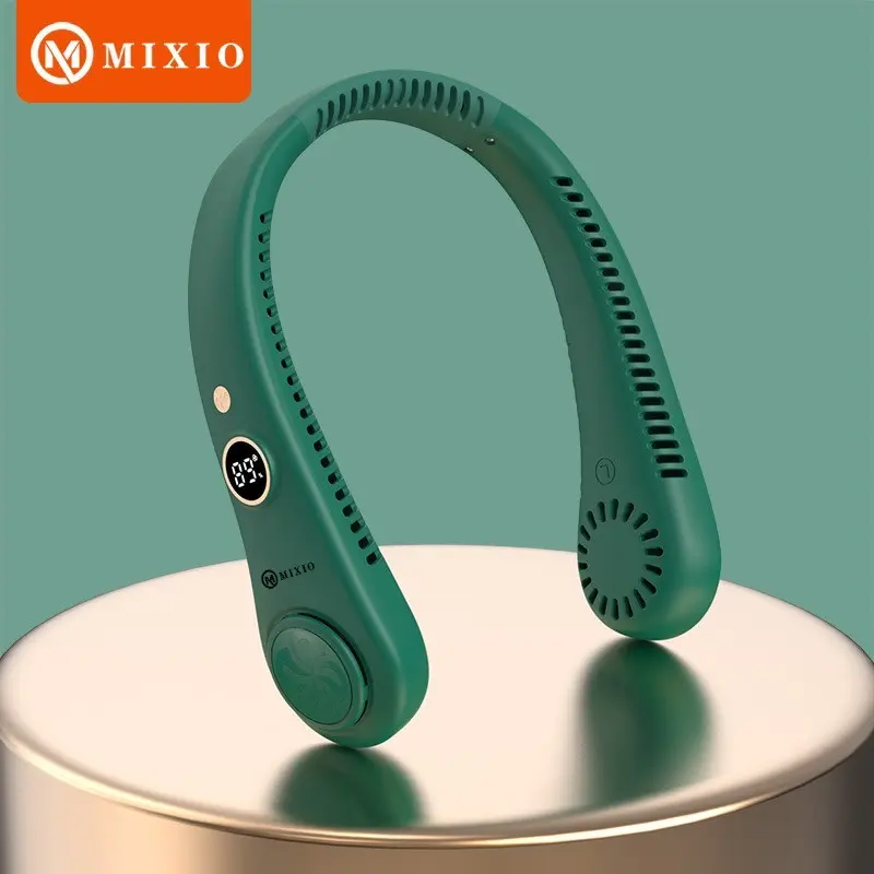 MIXIO M69 Kipas Angin Leher Portable Premium Sport Lazy Neck Fan 6