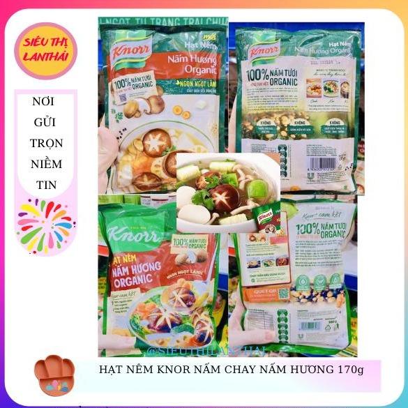 HẠT NÊM KNOR NẤM CHAY NẤM HƯƠNG 170g