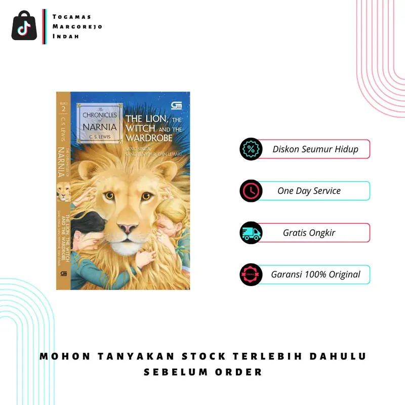 THE CHRONICLES OF NARNIA: SANG SINGA, SANG PENYIHIR DAN LEMARI (THE LION, THE WITCH AND THE WARDROBE) - C.S. LEWIS 0