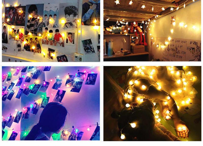 Product Introduction of ไฟ LED สวิง, ลมเจ้าหญิง, กันน้ำ, ไฟคริสต์มาส, ไฟสีเล็ก, โคมไฟแขวน, เหมาะสำหรับห้องและห้องนอน, โคมไฟตกแต่งวันหยุด, สไตล์คนดังทางอินเทอร์เน็ต ไฟกระพริบ 15