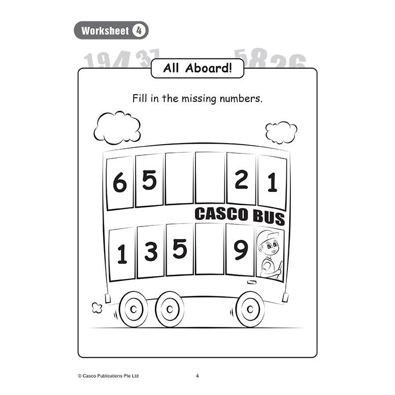 Product Introduction of Original Product Preschool Everyday Maths Thinking Skills Book 1 4