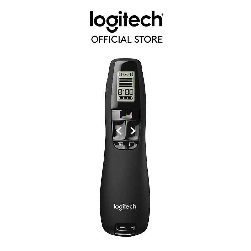 Bút trình chiếu LOGITECH R800 - Có màn hình LCD, phạm vi kết nối 30M