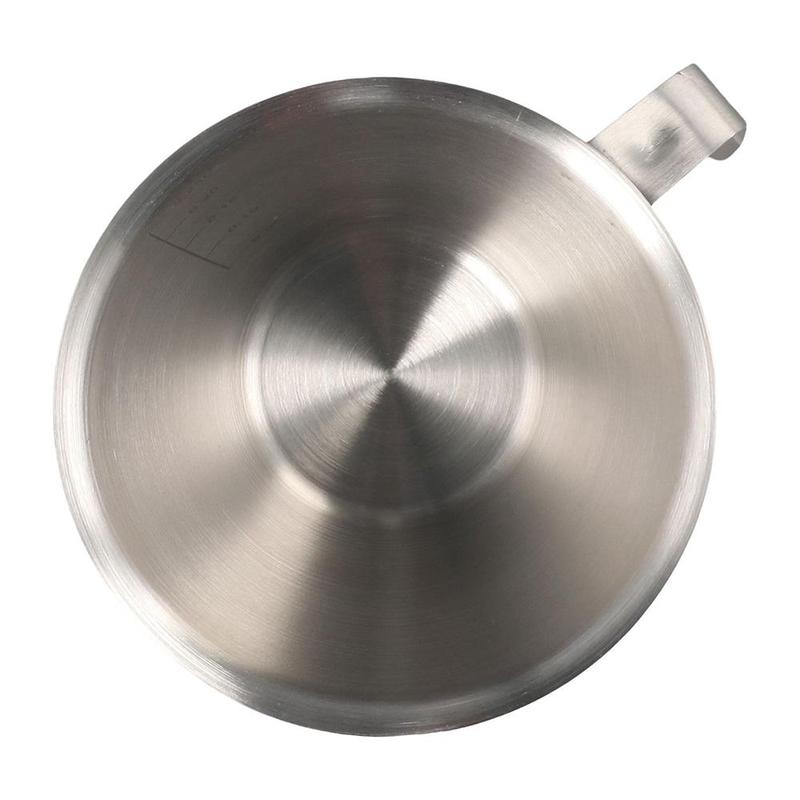 Product Introduction of Espresso Stainless Steel Measuring Cup Spout Scale Frothing Pitcher Cup Ergonomic Handle Ounce Cup Coffee 18