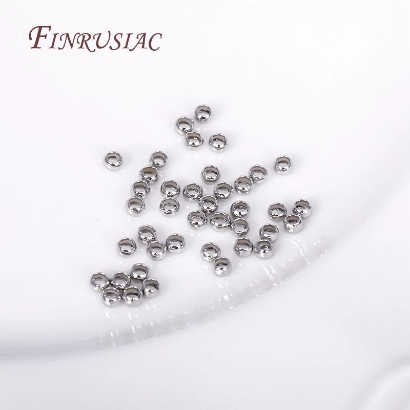 Product Introduction of High Quality Cylindrical Tube Crimp End Bead For Jewellery Making Supplies Wholesale 14K/18K Gold Plated 2mm Tube Crimp Beads 29