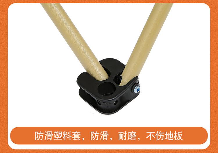 Product Introduction of Outdoor folding chair Field sketch fishing stool Portable BBQ family camping Oxford cloth folding chair 16
