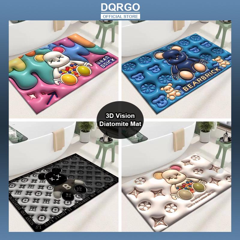 Soft Mat 3D Expansion Bathroom Floor Mat Non Slip Floor Mats Soft Non ...