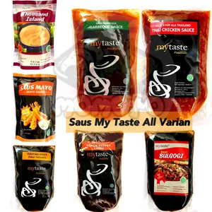 My Taste Saus Barbeque / Blackpepper / Teriyaki / Bulgogi / Thai Chicken / Mayo / Thousand Island
