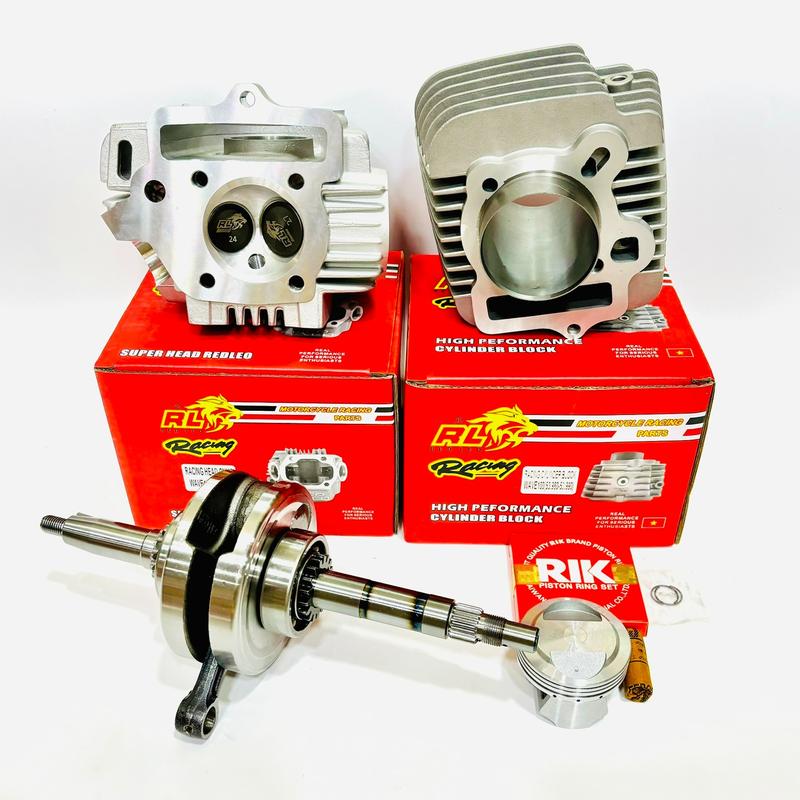  Đầu - Lòng - Dên - Piston bạc 54 cho xe Wave - Dream Phụ Tùng 