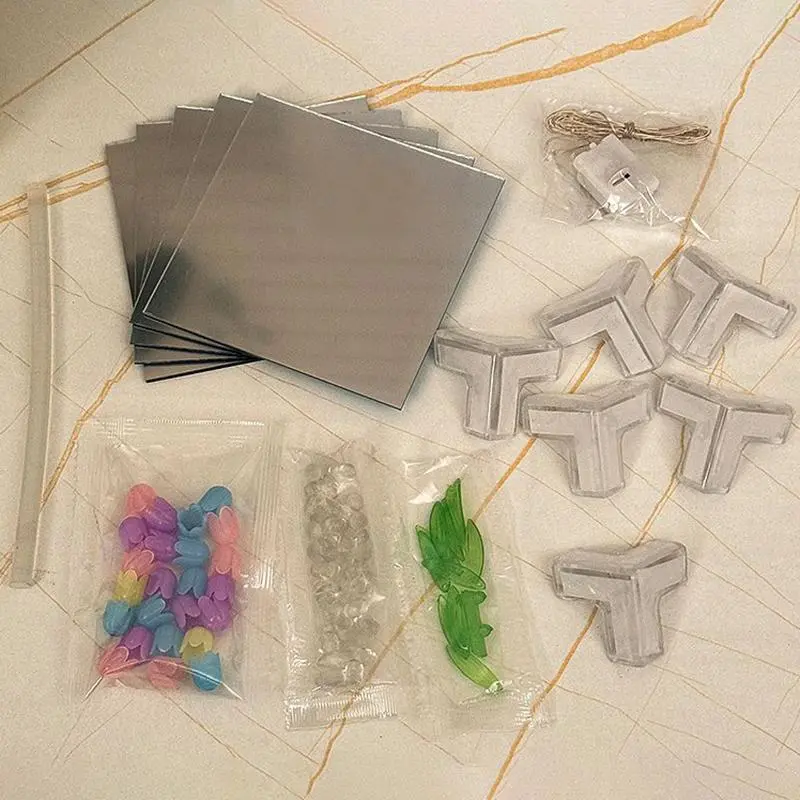 Đèn Ngủ Gương Hoa Tulip, Thiết Kế Sáng Tạo, Ánh Sáng Tự Làm Phong Cách Instagram, Đèn Tạo Không Khí, Đồ Trang Trí Để Bàn, Đạo Cụ Chụp Ảnh,  Phong Cách Ins, Đèn Gương Đám Mây, Gương Biển Hoa Tự Làm, Đồ Dùng Quà Tặng Sinh Nhật Và Ngày Lễ Tình Nhân, Trang Tr 6