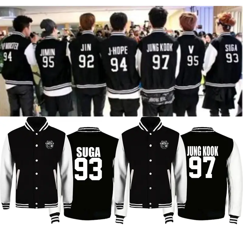 Sweater Varsity Bangtan Request Member Suka Suka 0