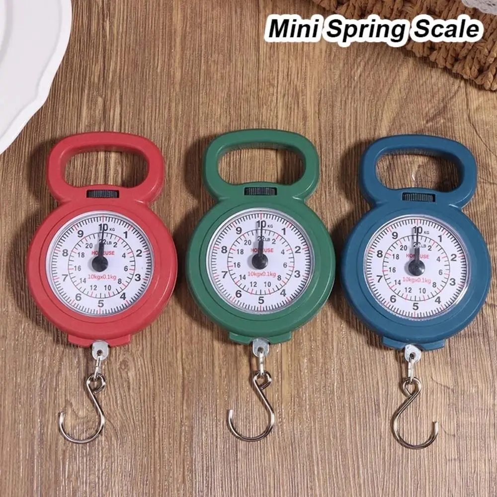 Spring Pointer comeonn 1Pcs Durable 10kg Capacity Spring Scale Pointers Hook Mini ...