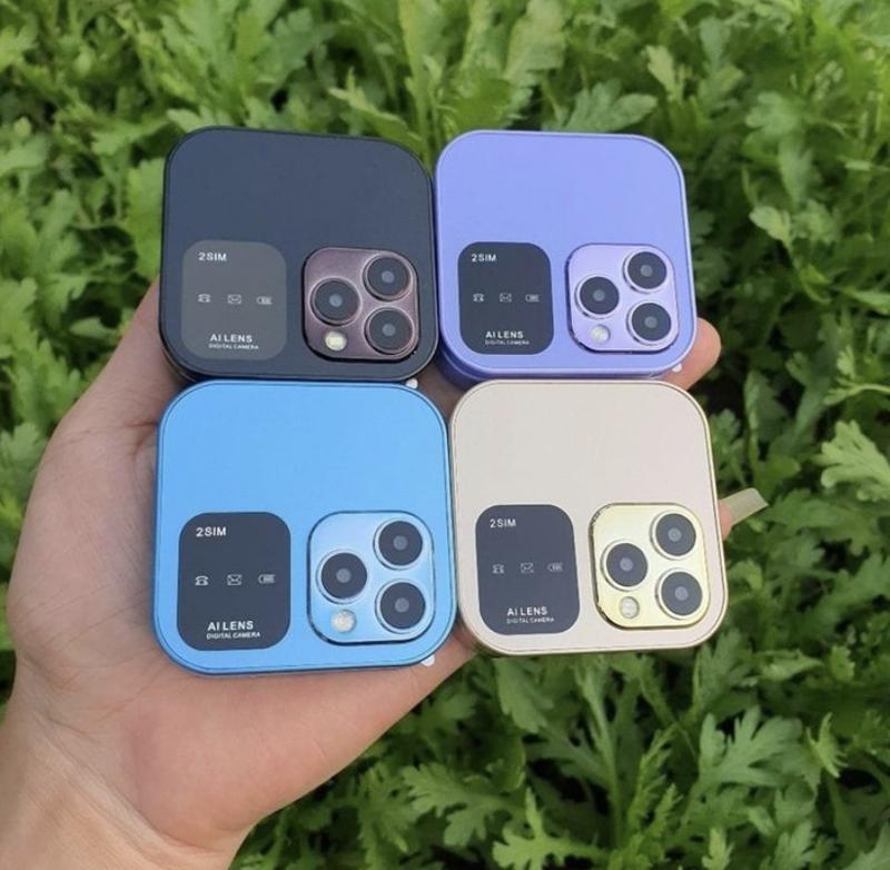 Điện Thoại Di Động Mini 4G , nắp gập bàn phím, 2 sim 2 sóng, nghe nhạc chụp hình, thay đổi giọng nói, Đài FM radio, Bluetooth đa