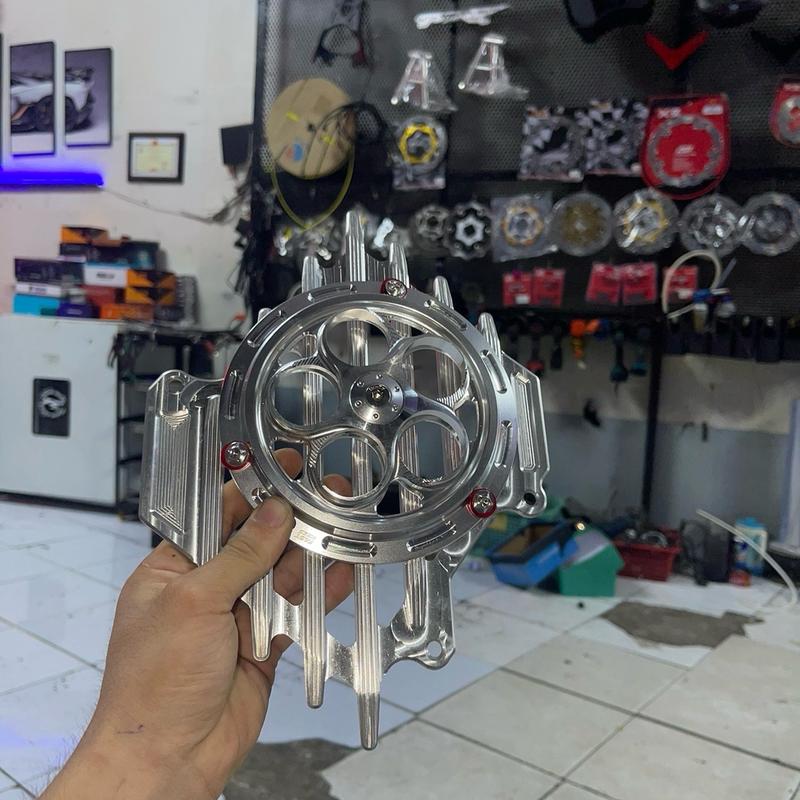 Che két nước Click và vario 125 125 2024 150 CNC có quạt CNC Phụ Kiện Phụ Tùng