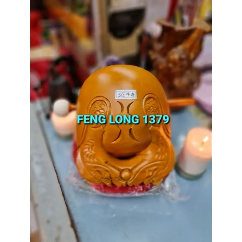 Alat musik Puja Mu Yu  Muk Yi Bo Ki China 6 Inchi