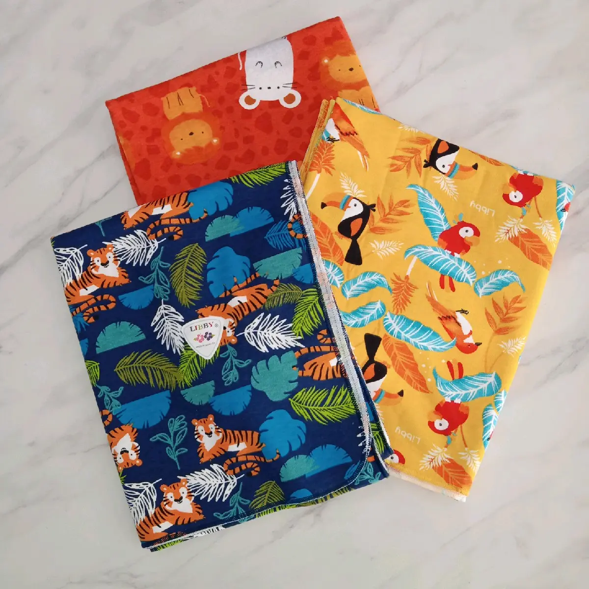 Bedong (Libby) Bayi Baru lahir Balita Cewek Cowok Katun