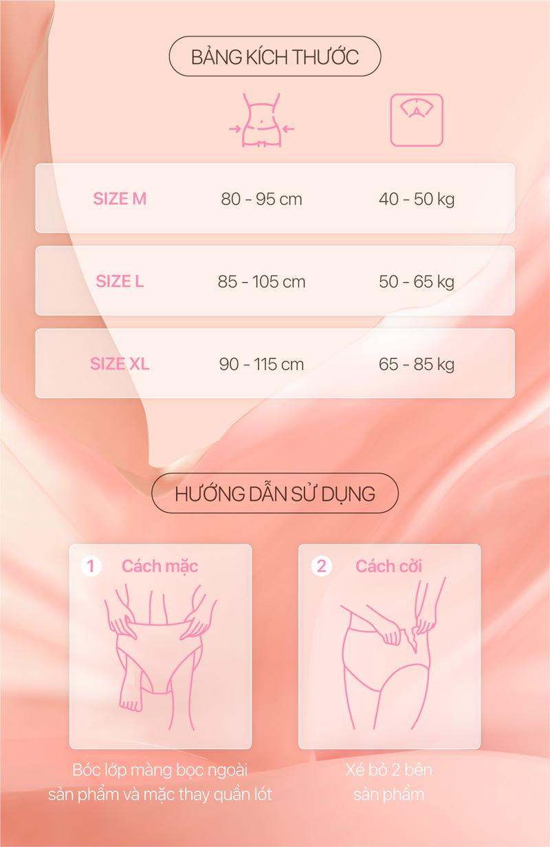 Product Introduction of Combo 20 Băng Quần Vô hình Cielo Stellato siêu mỏng, chống tràn 360 10