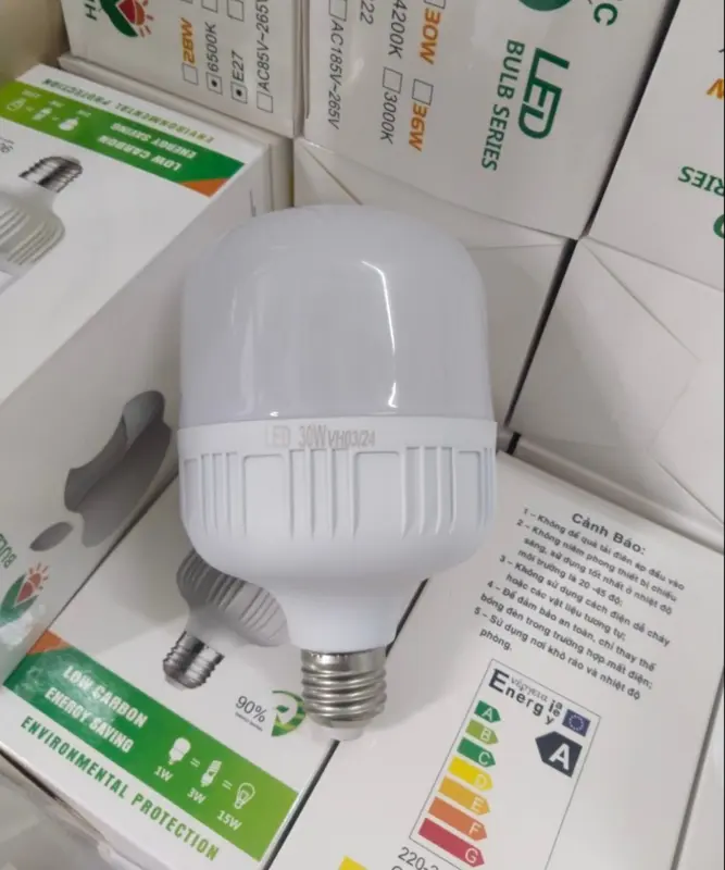 Bộ 5 bóng đèn Led 30W cao cấp tiết kiệm điện 7