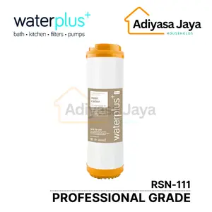 Filter Catridge 10" RSN-111 (Waterplus) / Professional Grade / Softener Resin (Cation) / Granular Activated Carbon