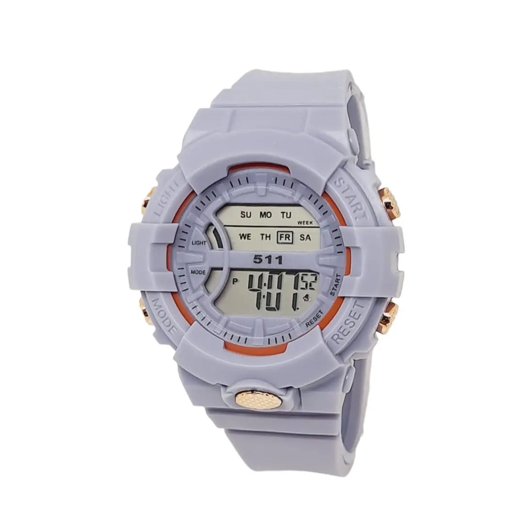 Jam Tangan Digital Warna Unisex Jam Tangan Model Sport Digital