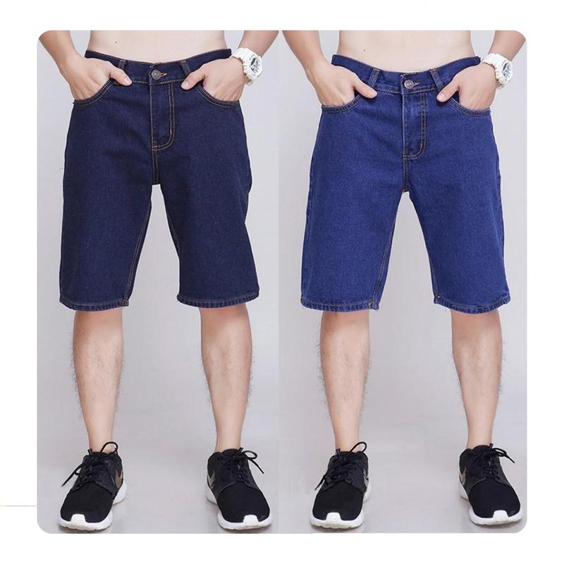Quần Short Jean Nam Căn Bản Cao Cấp Menswear Có Túi 3