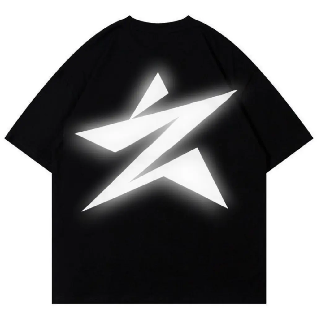 KAOS DISTRO RIDZ | Oversized T-shirt | Cotton 20s | Reflektif MENYALA - RIDZ Logocombed