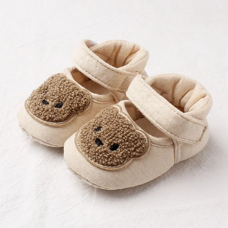 Spring and Autumn Baby Colorful Cotton Shoes Infant Walking Shoes Non-Slip Sole Summer Sandals Cartoon 0-1 Baby Shoes 170