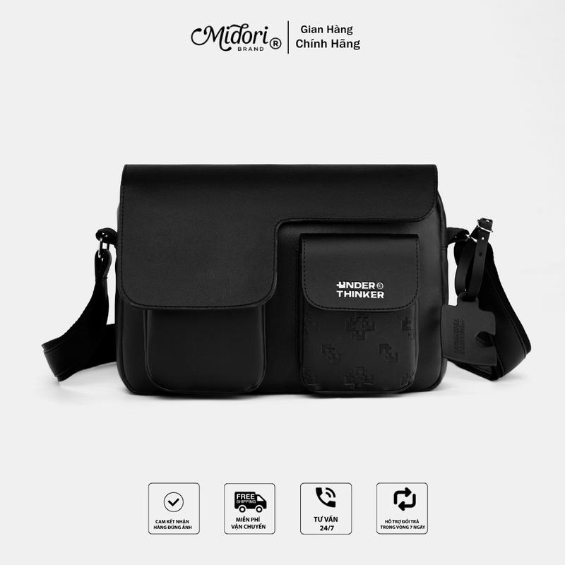 Túi Hộp Da PU Đeo Chéo Perry Nam Nữ Monogram Đựng Điện Thoại Ipad Đi Chơi |…